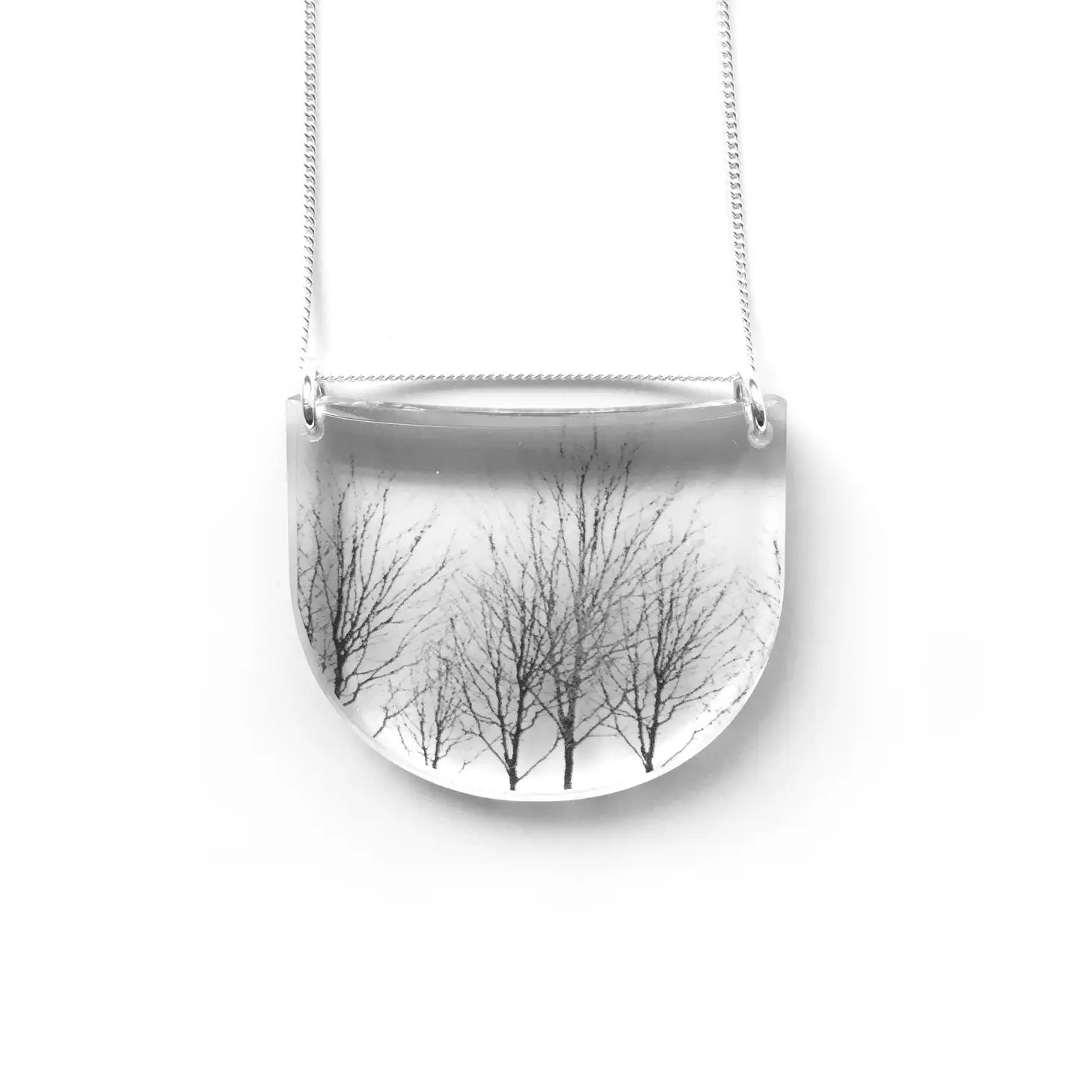 Drop Trees Necklace