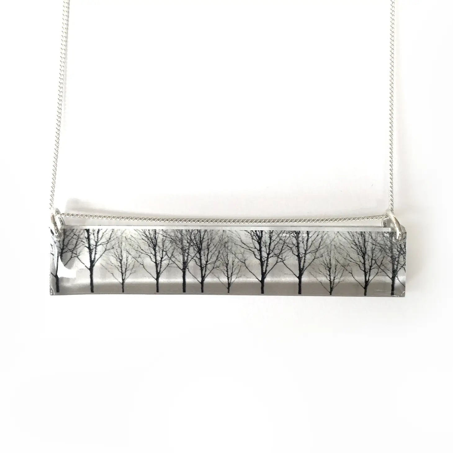 Landscape Trees Necklace