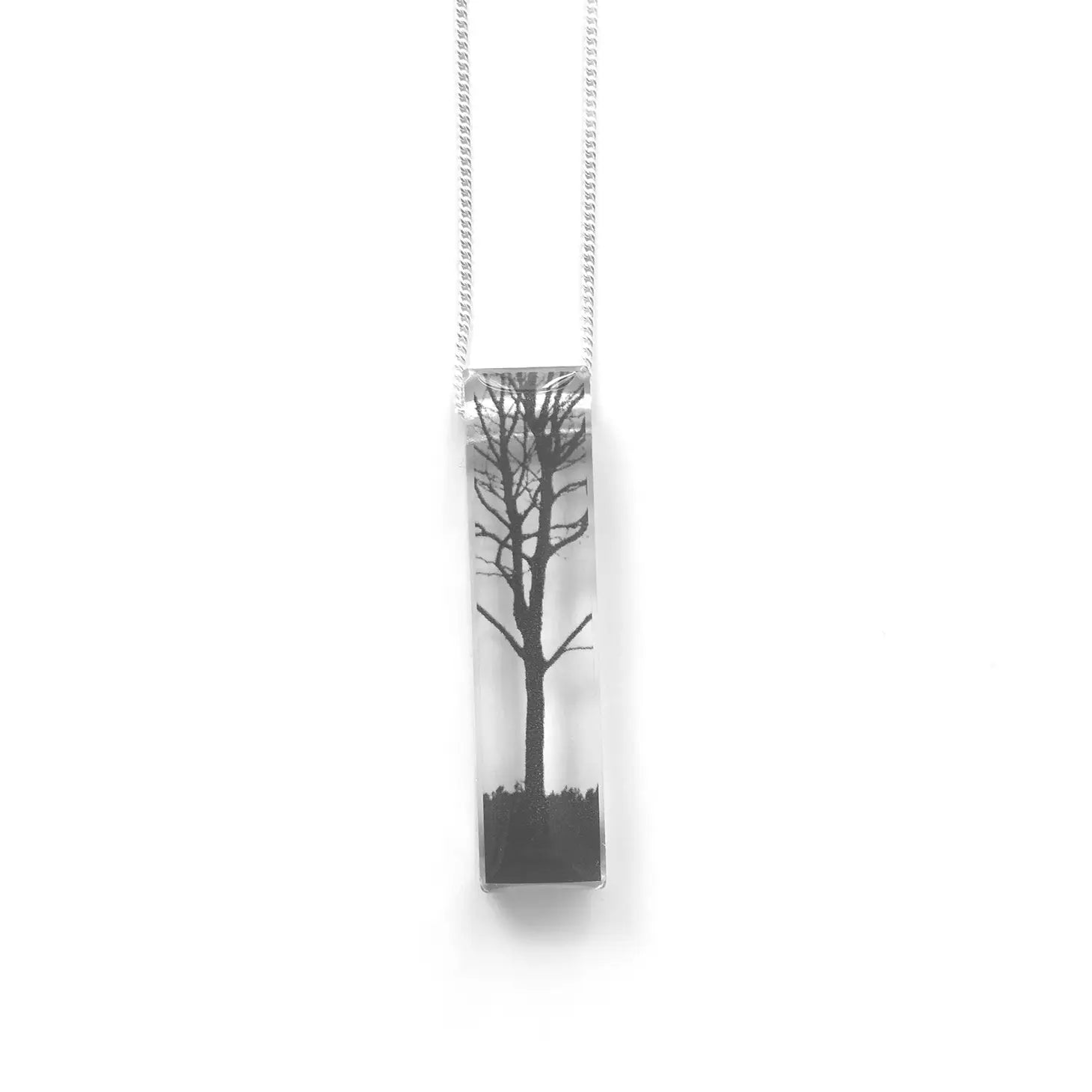 Skinny City Tree Necklace